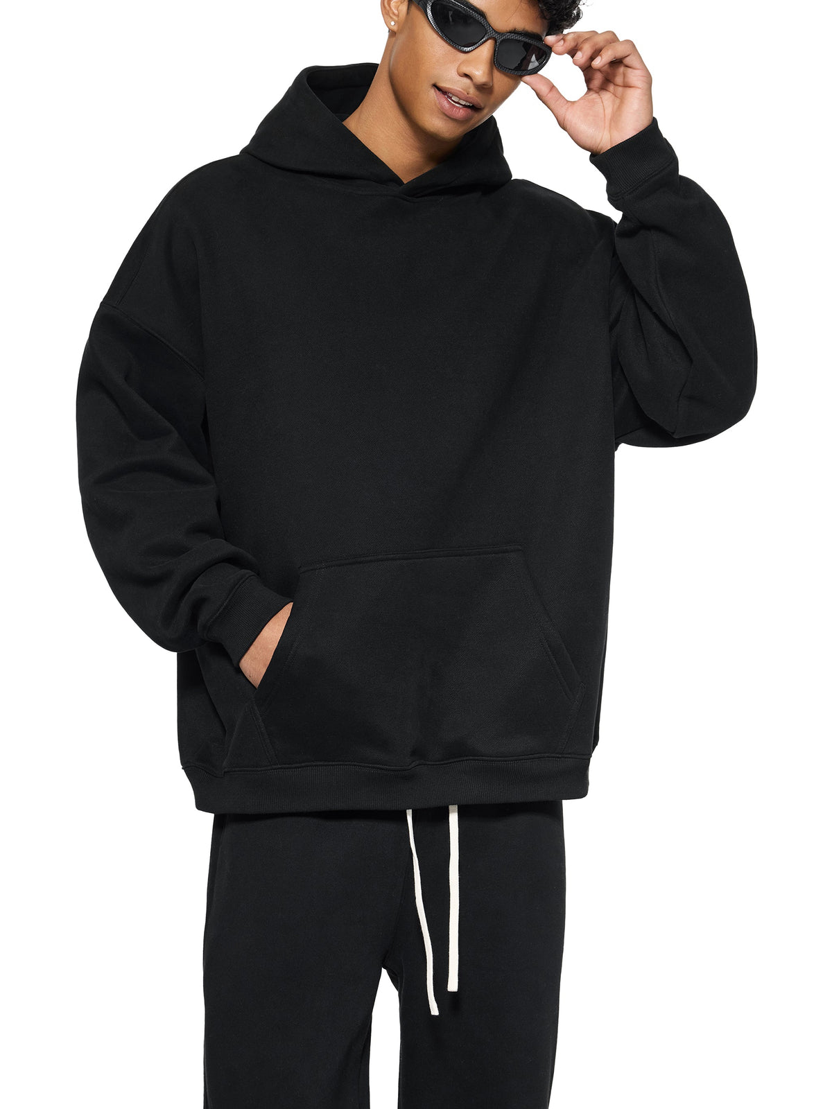 Black rose Hoodie