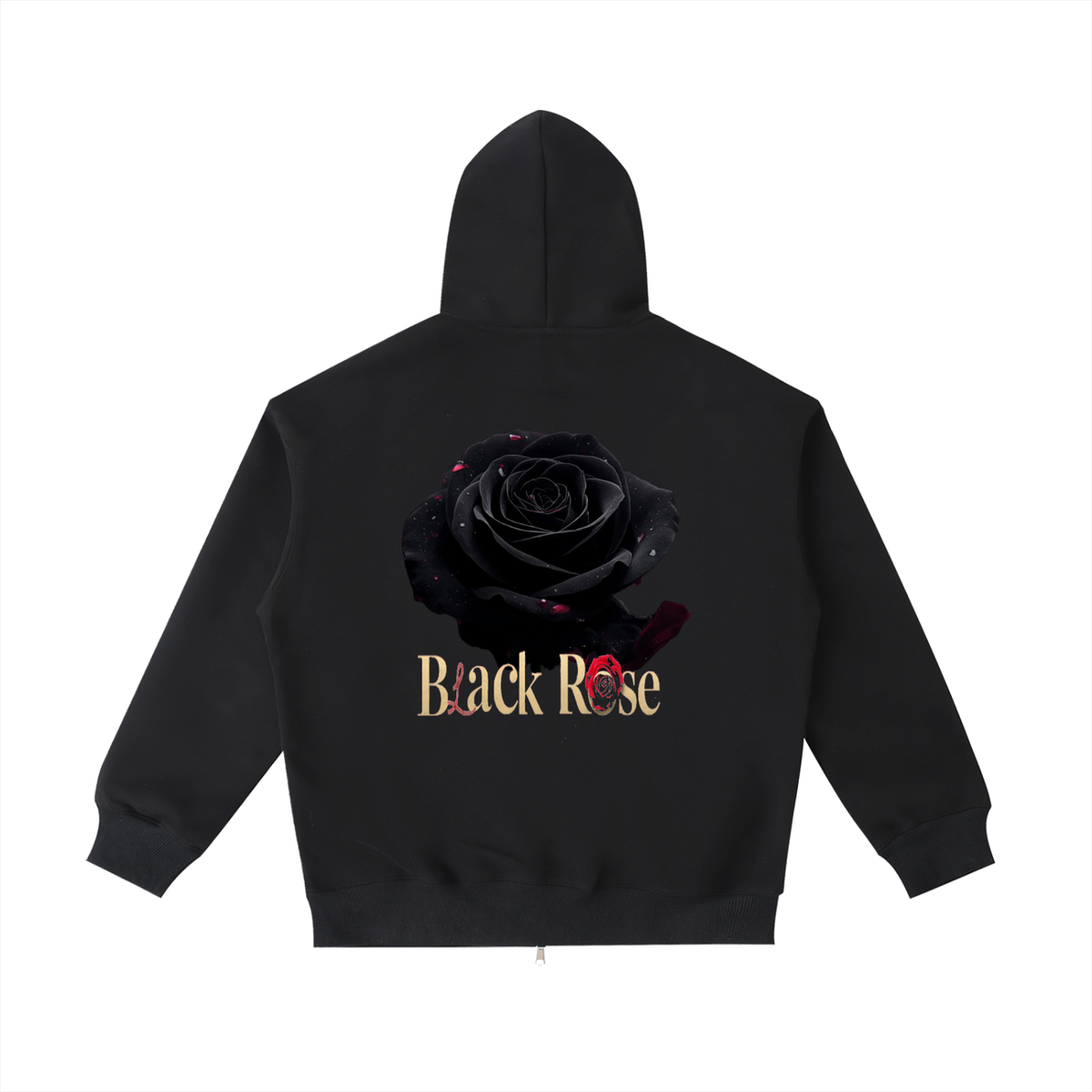 Black rose Essential Heavyweight Pocket Hoodie