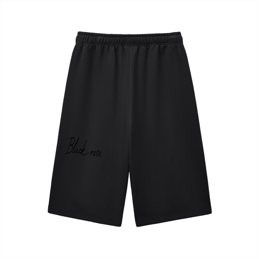 Black rose Three-quarter Sweatpants
