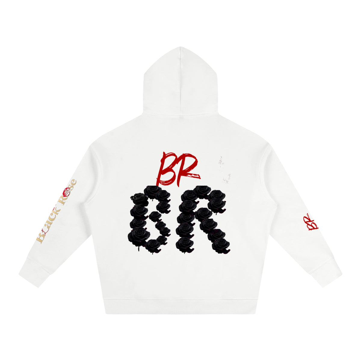Black rose Hoodie