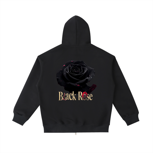 Black rose Essential Heavyweight Pocket Hoodie