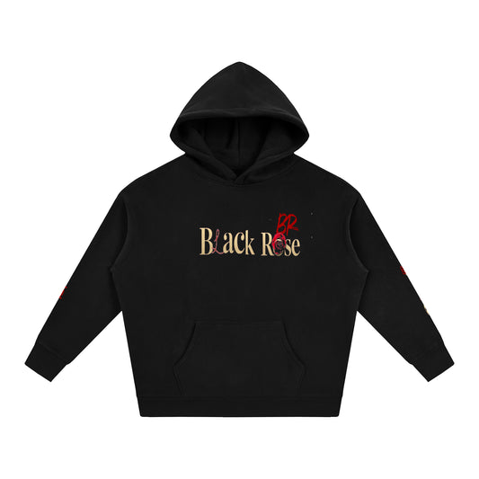 Black rose Hoodie