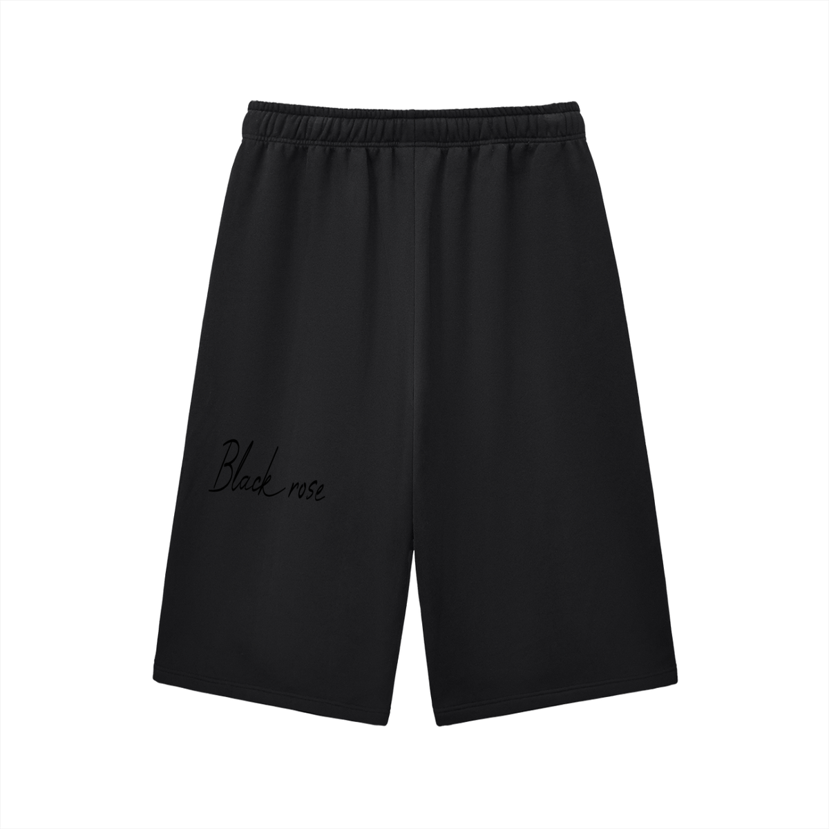 Black rose Three-quarter Sweatpants