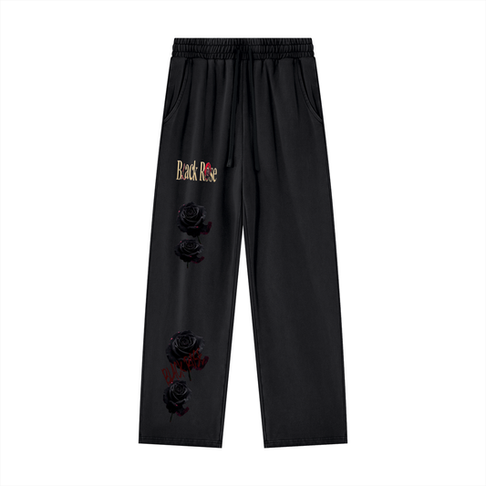 Black rose Heavyweight Vintage Wash Sweatpants